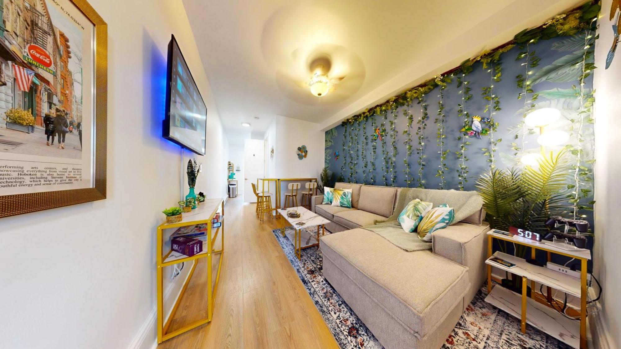 Garden Street Retreat Close To Nyc Sleeps 6 Гобокен Екстер'єр фото